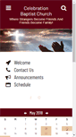 Mobile Screenshot of celebrationbaptist.net